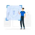 Illustration d'un conseillé en cybersécurité