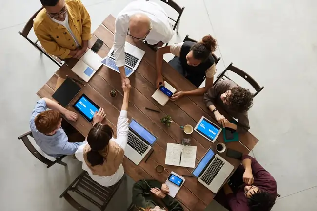Photo of a meeting